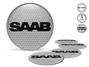 Saab Gewölbte Aufkleber Design Hochwertige Radembleme